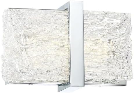 George Kovacs P1381-077-L Forest Ice II LED Bath, Chrome