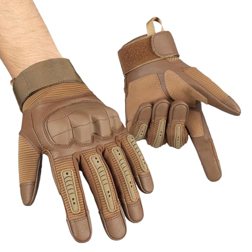Vibhgtf Guantes de Ciclismo para Hombres, Manoplas Impermeables repelentes de Lluvia, Guantes de Moto y Bicicleta al Aire Libre, para Bicicleta de montaña, Ciudad, Carretera, Viajes,