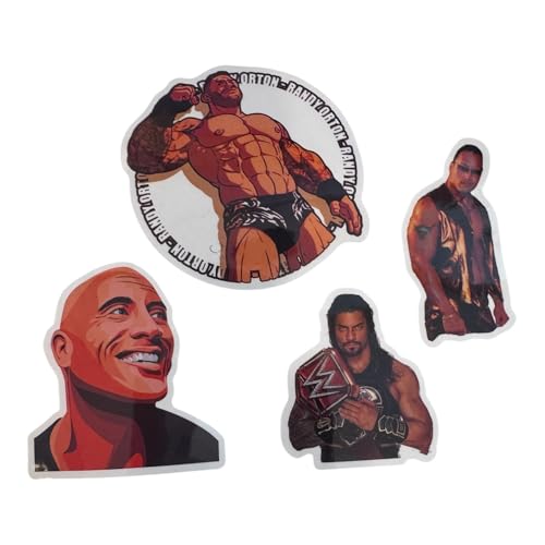 50pcs Wrestling Stickers for Water Bottle, Cool Waterproof Sport Vinyl Stickers for Adult Kids Teen Girl Laptop Bike Guitar Laggage Bicycle Travel Case Helmet Skateboard