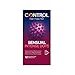 Control Preservativos Sensual Intense Dots - Caja de condones, con puntos cónicos...