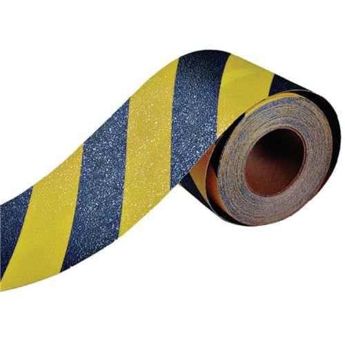 Anti-Slip Tape - Black & Yellow - 4 x 60 in.