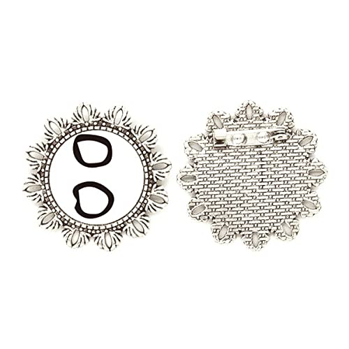 Broche de plata evita caídas de chal pin apellido chino seguro que no daña la ropa