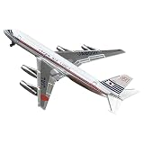 FMOCHANGMDP Diecast Airplane Alloy Model, 1/400 JAL Convair 880 Airliner Plane Model, Adult Toys and Decorations,9.8cm x 9.1cm