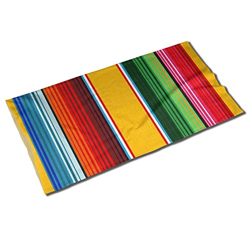 Mexican Colorful Sarape Multi-Functional Headband Face Mask Sports Bandana Cycling Scarf Neck Headwear