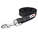 Pawtitas Reflective Leash Black Extra Small XS/Small S