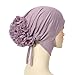 Unisex Hat Turban Head Wreck Stretchy Flower Hijab Muslim Accessory Fashion Hood Head Scarf Cord