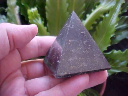 B6503 Gemqz Astrophyllite Pyramid Large