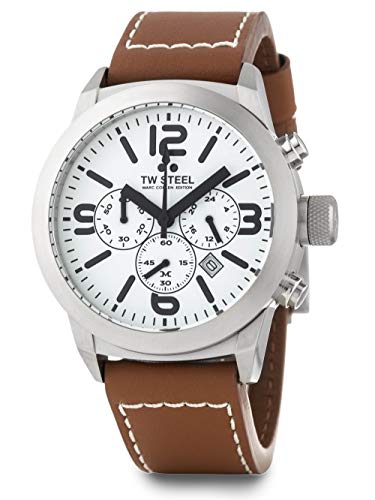 Montre TW Steel Marc Coblen de 42 mm - Avec bracelet en cuir - TWMC10