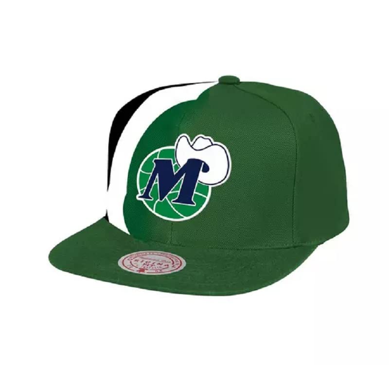 Gorra deportiva retro verde Dallas Mavericks miniatura 1