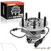A-Premium Front Wheel Bearing and Hub Assembly with 5-Lug Compatible with Jaguar XF 09-13, XFR 10-15, XJ 10-19, XJR 14-17, XJR575 18-19, XK & XKR 10-15, XKR-S 12-15, S-Type 00-08