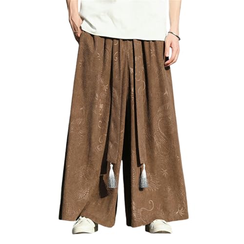 Pantalon en velours côtelé homme décontracté idéal pour le week-end