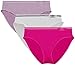 Umbro Women's Seamless Bikini Panties 3 Pack - Fuchsia/Lavender Assorted - Large