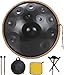 Black 12-tone hand drums with clear sound quality and easy to use