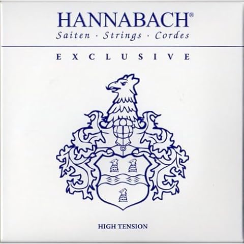 Hannabach 652747 Exclusive Series High Tension String Set for Classic Guitar Cover