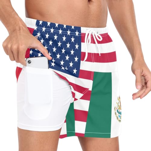 Traje de baño para hombre de ajuste relajado short deportivo suave con elastano S