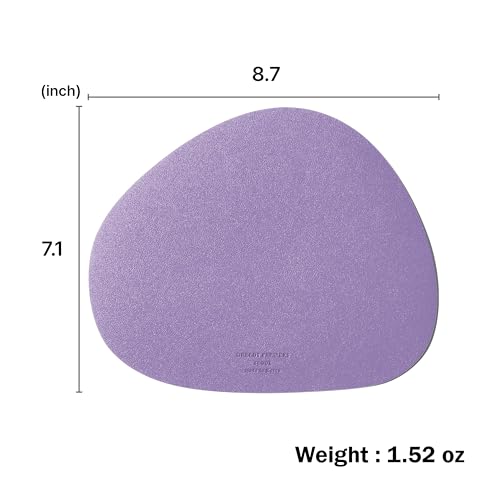 Image of Mouse pad, Non-Slip Washable Waterproof Computer Mouse pad (Lavender Purple)