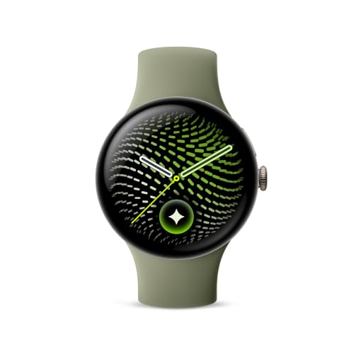 Google Pixel Watch 5 (45 mm) - Smartwatch - Pyrite Case/Olive Band, Wi-Fi – Ansicht 2