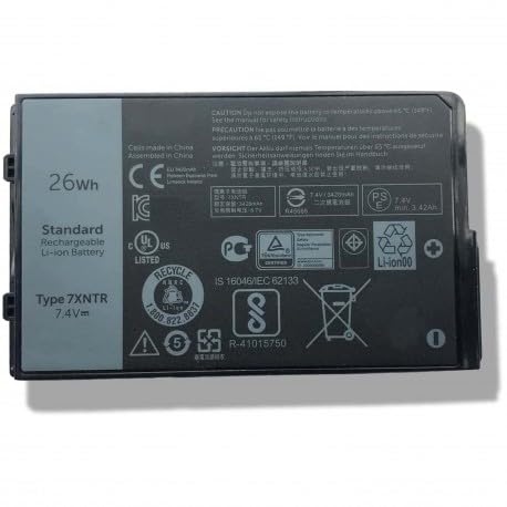 Huiyuan 26 Wh 3420 Mah 7,4 V 7 Xntr Fh8Rw J7Htx Laptop Battery Compatibile Per Dell Latitude 12 7202 Rugged Tablet
