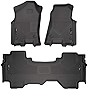Husky Liners Weatherbeater Series | Front & 2nd Seat Floor Liners - Black | 94011 | Fits 2019-2022 Dodge Ram 1500 Quad Cab 3 Pcs