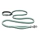 Ruffwear, Roamer Bungee-Hundeleine zum Laufen, Radfahren oder Wandern, kann mit der Hand oder ohne Hände verwendet Werden, Felsgrün, 7.3-11ft