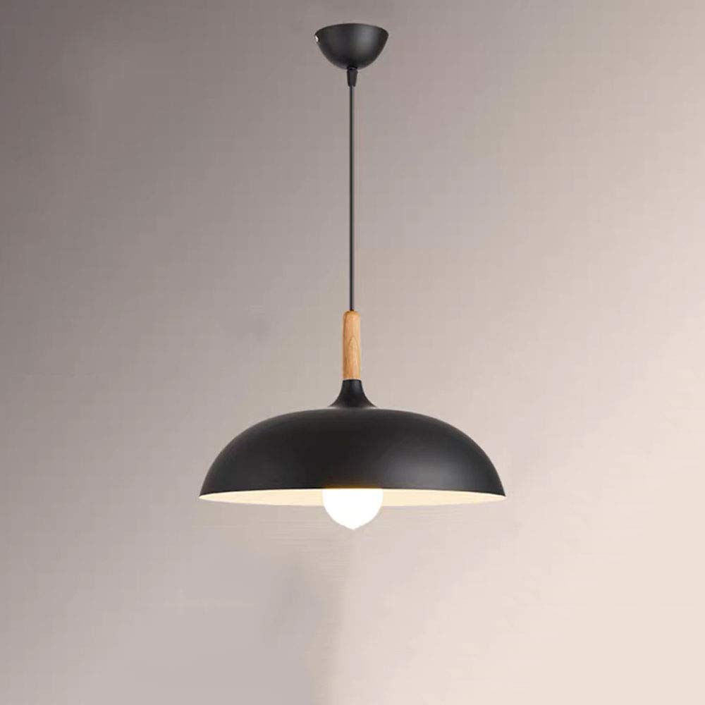 Lampadario Semplice Macaron, Lampada a Sospensione Moderna, Paralume in Alluminio, Lampada a Sospensione a Testa Singola E27, lampade a Risparmio energetico a soffitto