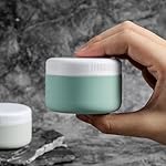 Travel Containers for Toiletries, Silicone Cream Jars BPA-Free, Leak-proof 2oz Travel Size Containers, Portable Size Silicone Jars with Lid for Cosmetic Face Hand Body Cream (4 Pack) - Image 2