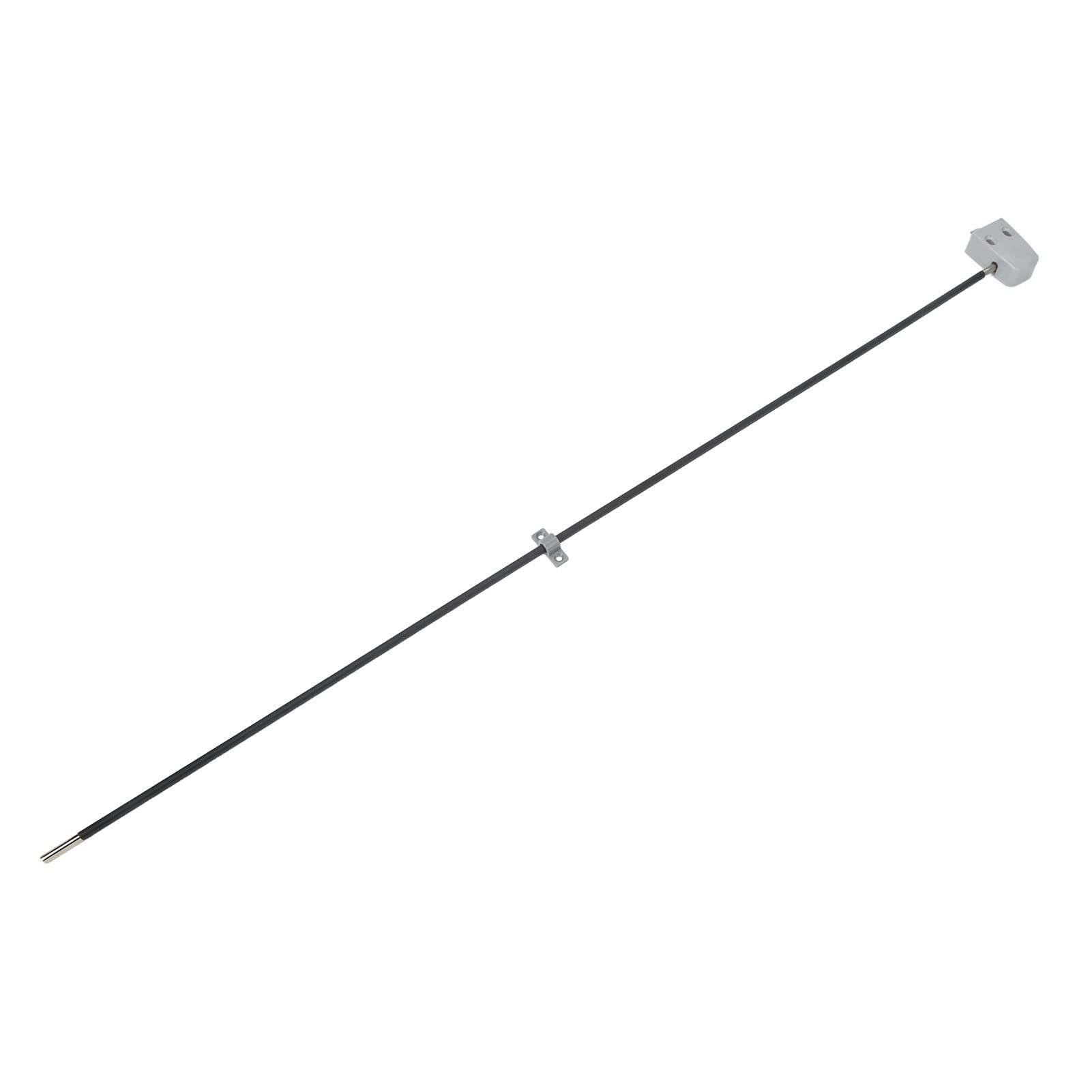 Manija de Puerta de Aleación de Aluminio con Cerradura de Palanca de Entrada de 3 Puntos para RV y Barco, Grosor de Puerta Interior de 15-20mm