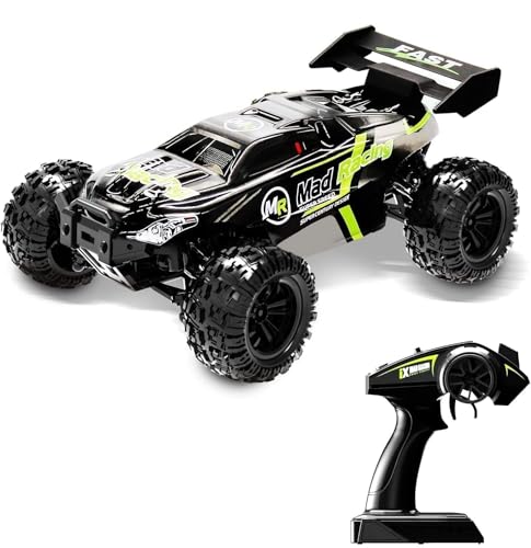 Image of VIKINGS 1:18 Scale Racing Rally RC Car 4WD Off-Road Remote Control Vehicle 35KM /H Speed 2.4GHz Monster Truck Rechargeable Battery All-Terrain Wheels - Multi