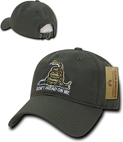 Image of Relaxed Graphic Cap,Gadsden Flag