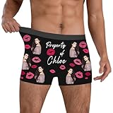 Boxers con fotos para hombre, calzoncillos personalizados para novio, ropa interior personalizada para marido, divertidos trajes de baño estampados para marido, citas, aniversarios, bragas románticas