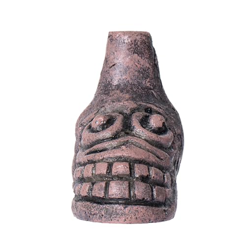 Aztec Death Whistle, Up To125+ Decibels Loud Real Screaming Aztec Death Whistle Loudest Authentic Human Authentic Human Ehecachichtli Sounding Screams War Whistle (Pink)