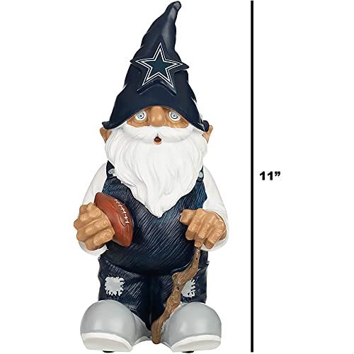 Image of NFL Resin 11.5 inch Team Logo Outdoor Garden Statue Gnome