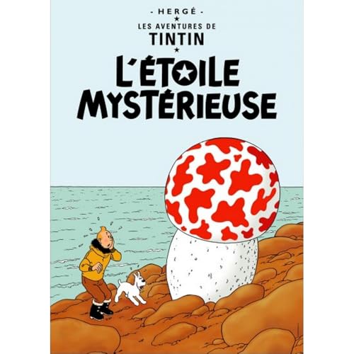 Póster Moulinsart álbum de Tintín: La estrella misteriosa 22090 (70x50cm)
