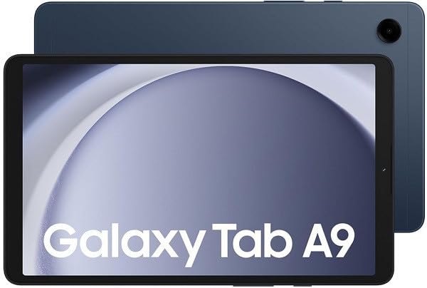 SamsungGalaxy Tab A9 WiFi Android Tablet, 8GB RAM, 128GB Storage, Navy (UAE Version)