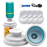 Electric Mason Jar Vacuum Sealer - Food Vacuum Saver Food Jar Protector Vacuum Seal Kit For Wide Mou
