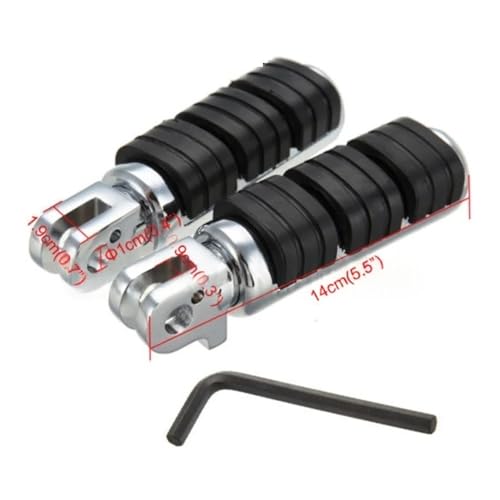 Repose-pieds moto anti vibration pour Bonneville 2002-2014 confort - 6