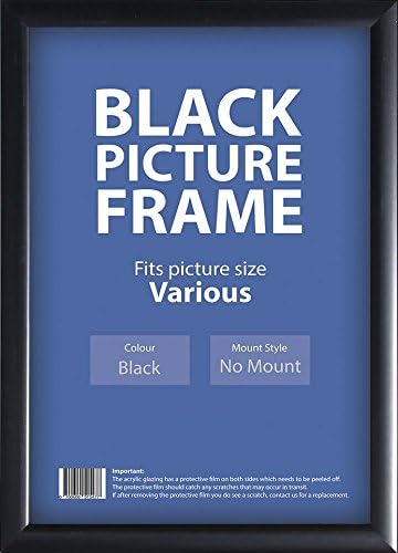 Four X Ninety Budget Black Picture Frame 8 x 10