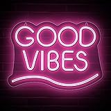 Lumoonosity Good Vibes Neon Sign