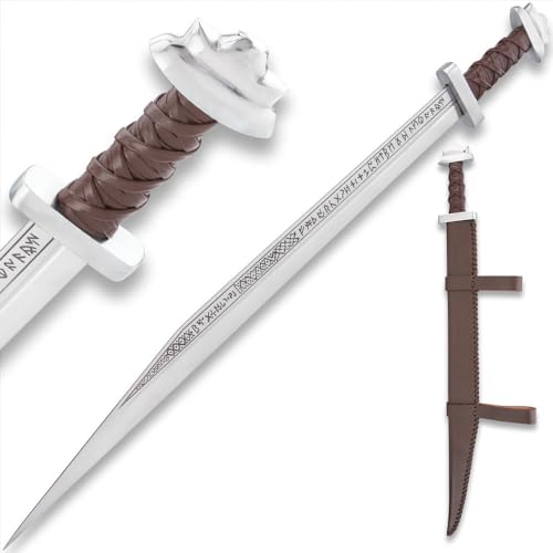 Runic Long Viking Seax Sword | British Museum Replica