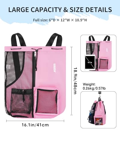 WANDF Swim Bag with Wet Pocket