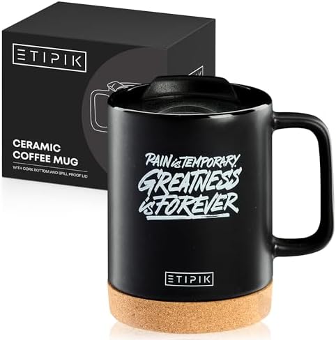 Taza de Cerámica con frase motivacional para café infusiones té c...