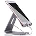 KAERSI K1 Desktop Tablet Stand: Charging Cradle, Display Dock for 4 to 13 inch All Smartphone, Tablets and E-reader, iPhone, iPad - Gray