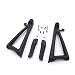 XKH Group Motorcycle Black Rear Passenger Foot Peg For Yamaha Yzf R6 2006-2009 2010 2011 2012 new