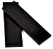 Black Paper Micarta Knife Handle Scales -- 5" X 1-1/2" X 1/4" (Set of 2)
