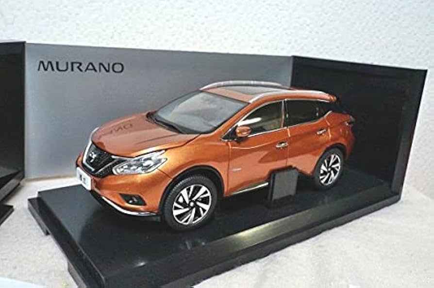 Amazon | 日産 ムラーノ 1/18 ミニカー オレンジ MURANO