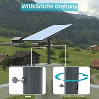 HOLACA Halterung für Starlink Standard 4X/4/Gen3/V2/Mini/Mini X, Verstellbare Dachhalterung, Stabiler Halt, Zubehör für Starlink Internet Kit – Ansicht 4