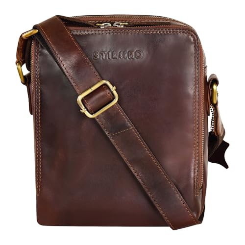 Pochette Homme Cuir Vintage STILORD - Protégez Votre iPad 9,7 Pouces des Chocs du Quotidien