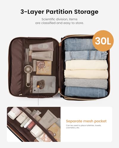 LOVEVOOK Rolling Laptop Bag 17.3