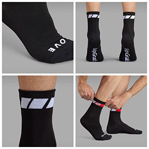 GripGrab Classic Regular Cut Summer Cycling Socks Single & Multipack Bicycle Socks Coolmax Spinning Indoor Cycling Socks3