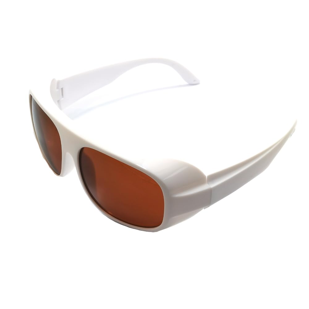 Gafas protectoras láser infrarrojas de 180-532 nm y 900-1080 nm, 532 nm y 1064 nm O.D 5+ 52#, protección láser YAG y KTP Q-Switched
